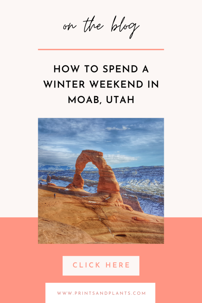 How to Spend a Winter Weekend in Moab