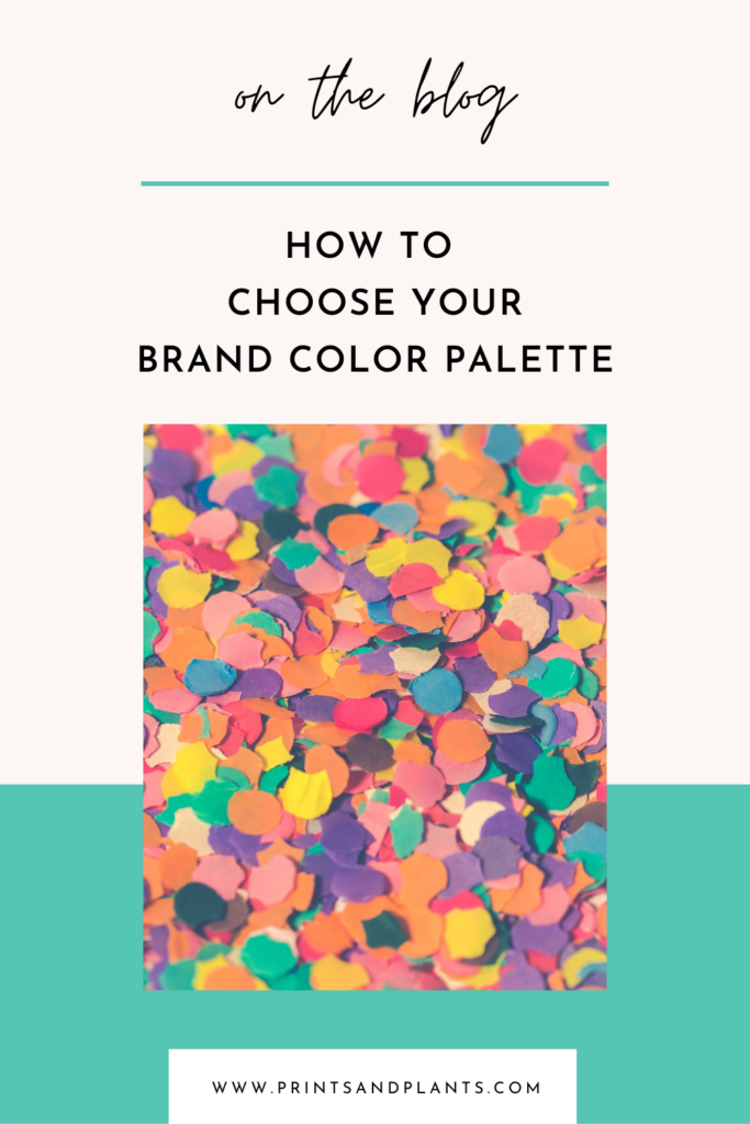 How to choose your brand color palette